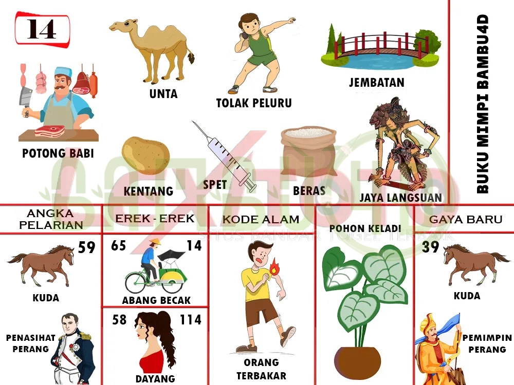 buku mimpi erek erek togel 14